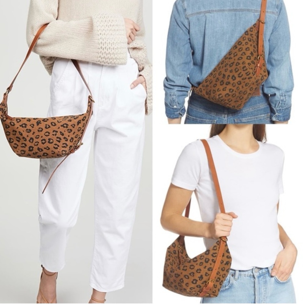 **SOLD**Madewell Leopard Print Shoulder Bag**SOLD**